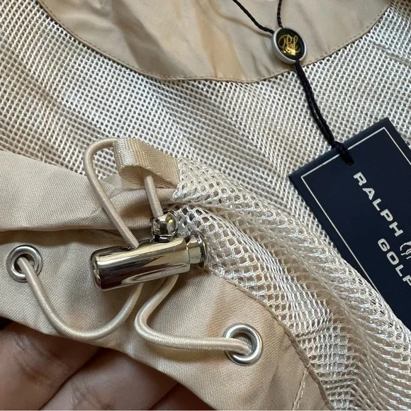 Ralph Lauren Golf Reese Classics Lightweight Shiny Windbreaker Jacket Sz M $198 - Picture 11 of 15